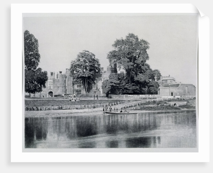 Hampton Court & The Lake by Roger Fenton