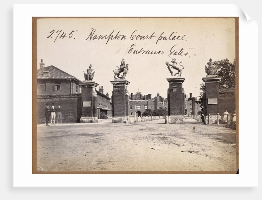 Hampton Court Entrance Gates by Francis Frith & Co.