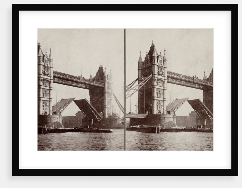 Tower Bridge. London, England, 1920 by Unknown