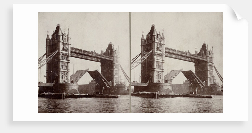 Tower Bridge. London, England, 1920 by Unknown