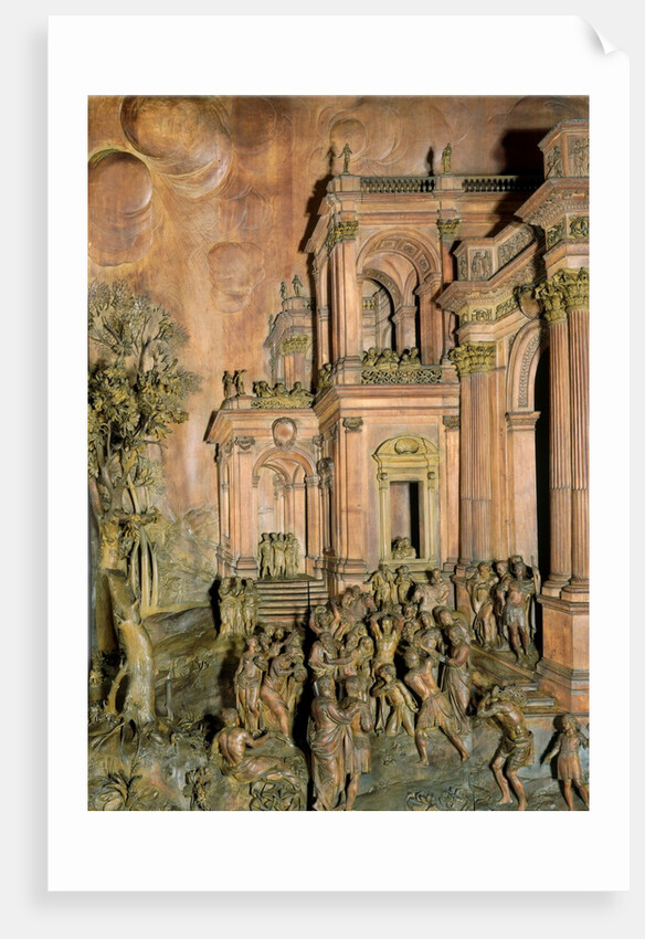 The Stoning of St. Stephen by Grinling Gibbons