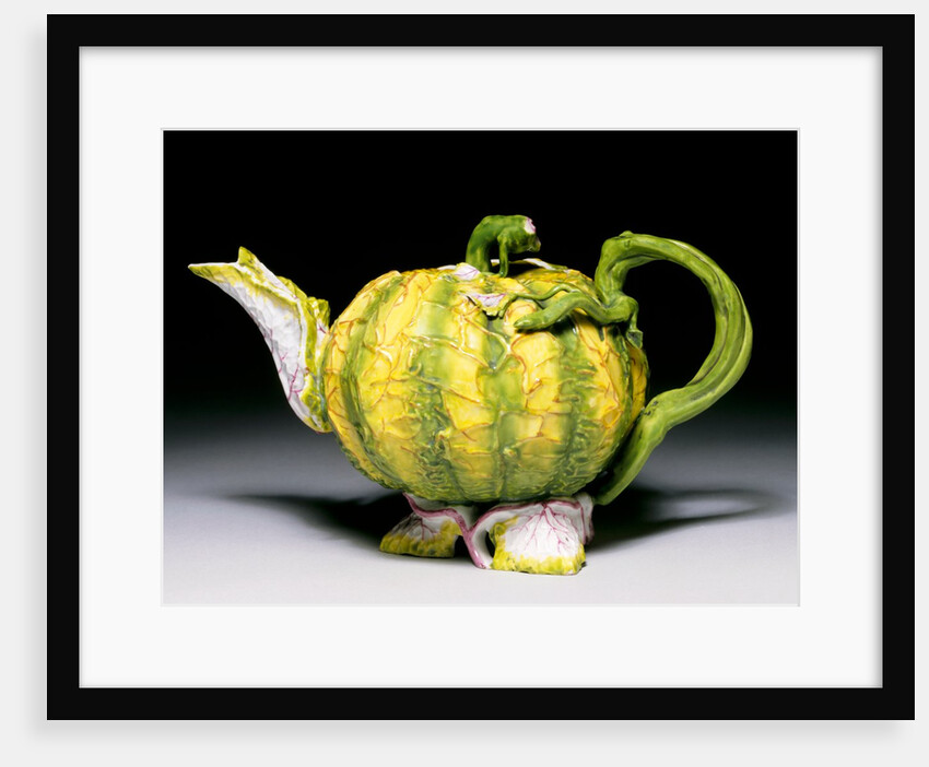 Teapot by Longton Hall Porcelain Factory