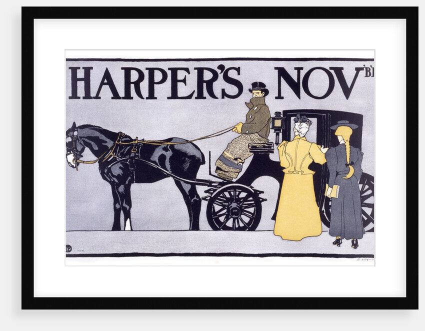 Harper's Magazine for November by Edward Penfield