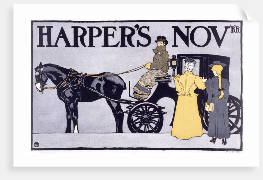 Harper's Magazine for November by Edward Penfield