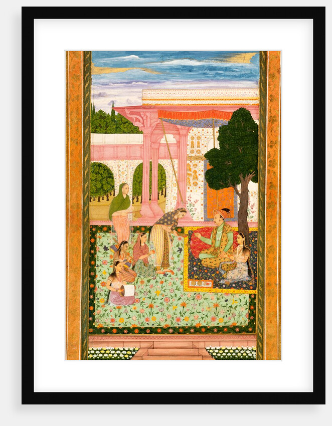 Jahangir with consort and female attendants by Unknown