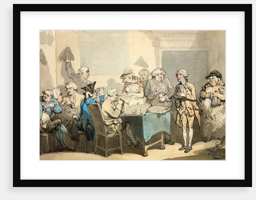 The Parish Vestry by Thomas Rowlandson