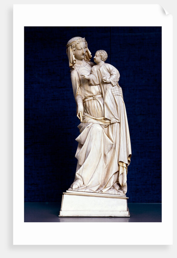Virgin and Child. Paris, France, early 14th century by Anonymous