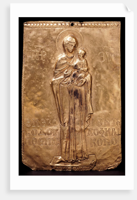 Virgin Hodegetria Plaque. Byzantium, 13th century by Unknown
