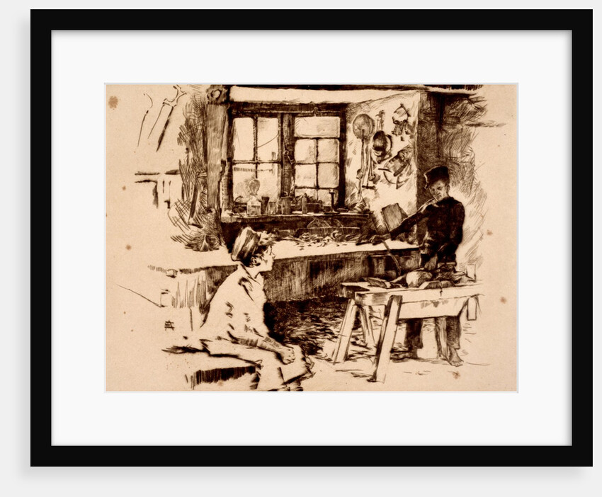Carpenter's Shop by Elizabeth Adela Forbes