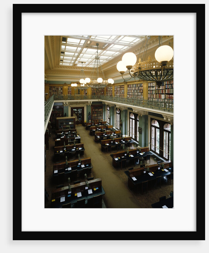 The National Art Library at the V&A Museum. Colour photography. London, England, 1995 by Anonymous