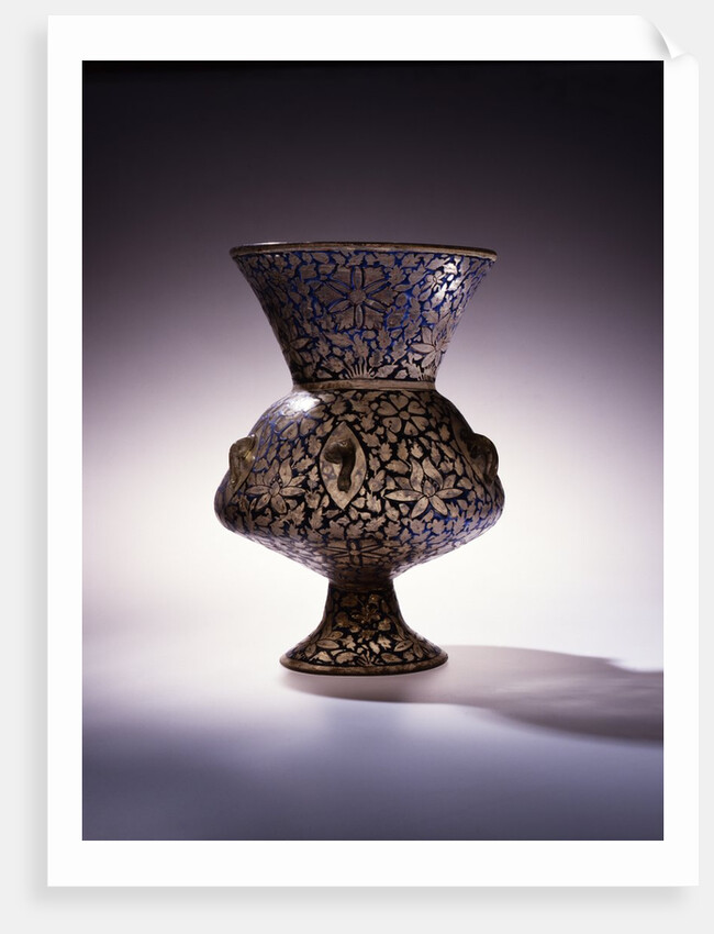Mosque lamp. Egypt, 14th century by Unknown