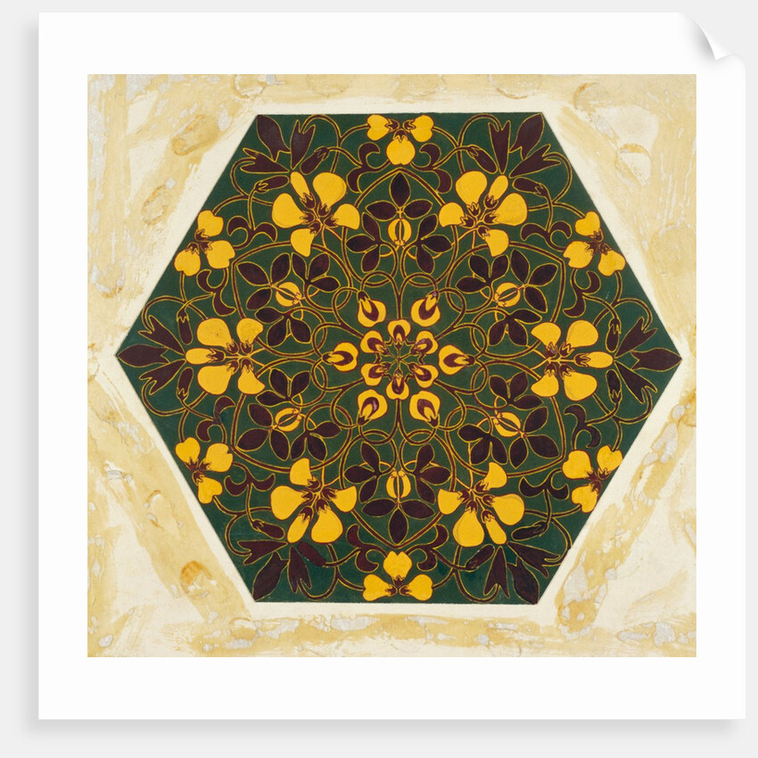 Tile design by Kate Greenaway