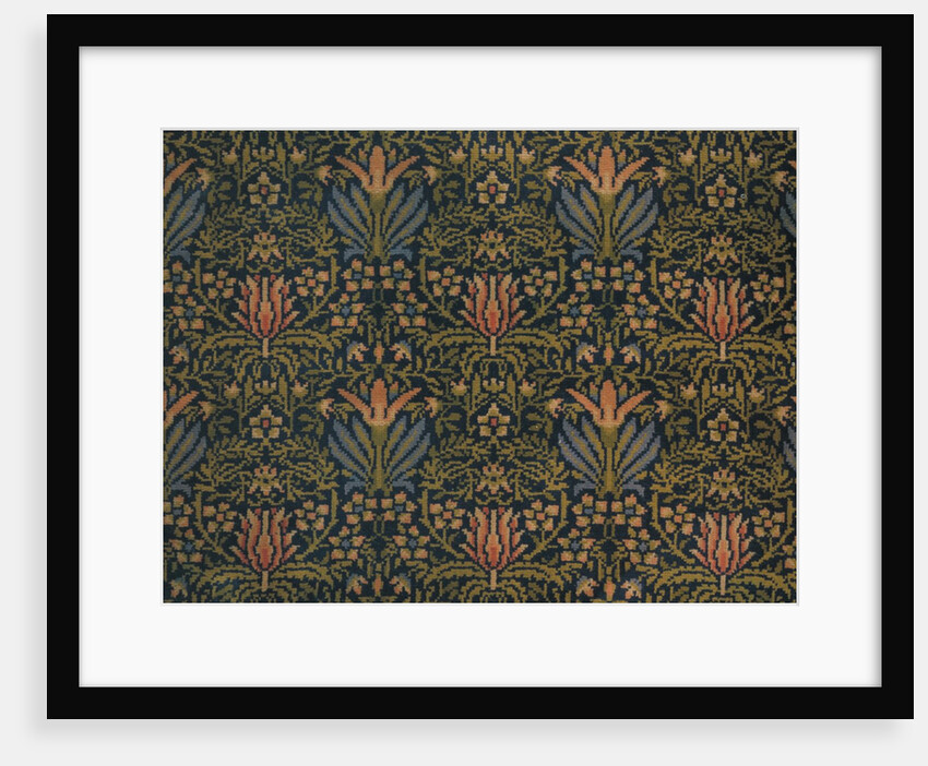 Tulip and Lily Wilton carpet by William Morris