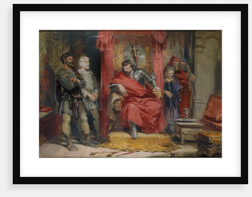 Macbeth Instructing the Murderers by George Cattermole