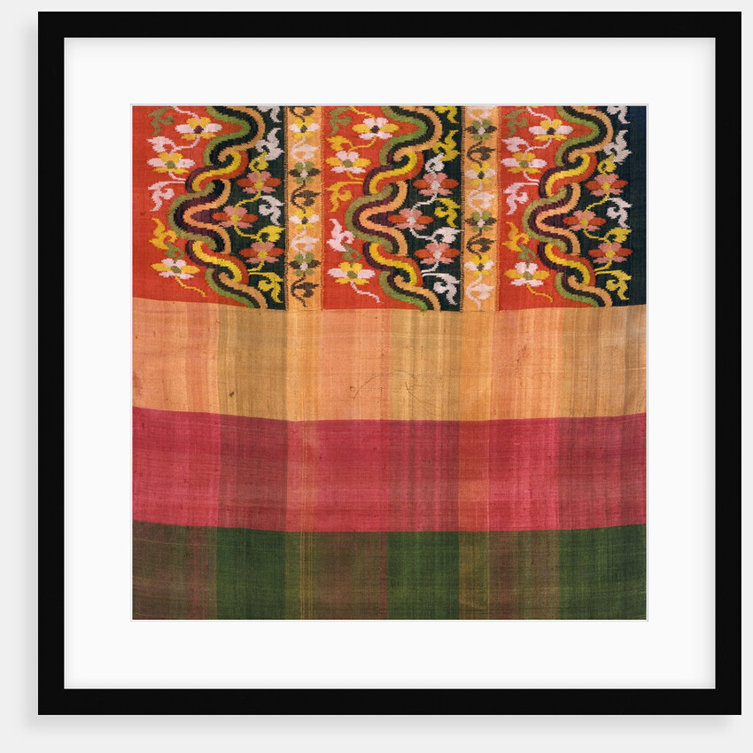 Textile design by Unknown