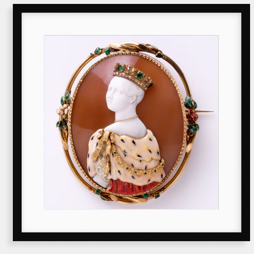 Brooch of Queen Victoria by Paul Lebas