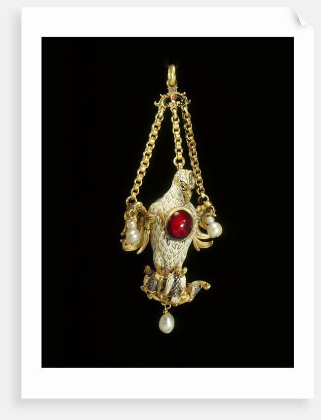 Pendant in the form of a pelican by Unknown