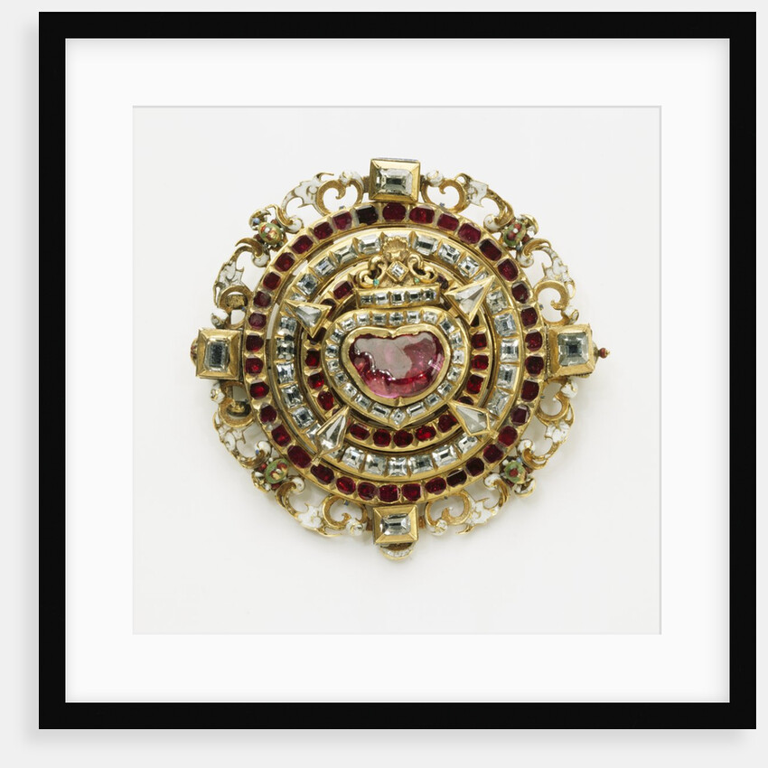 Renaissance Heart brooch by Unknown