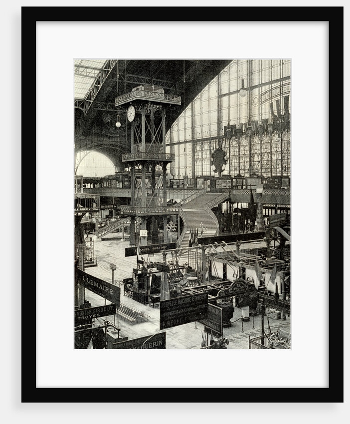 The Gallery of Machinery at the Figaro Exposition by Anonymous