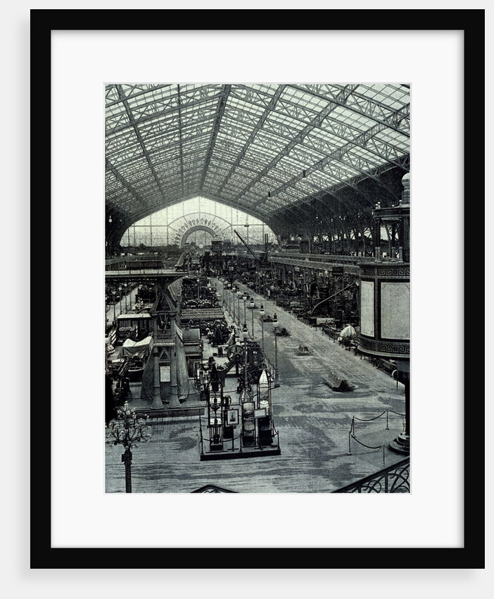 The Gallery of Machinery at the Figaro Exposition by Anonymous