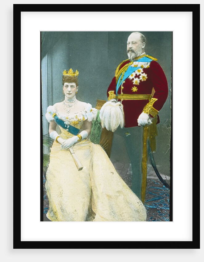 Queen Alexandra and King Edward VII by Unknown
