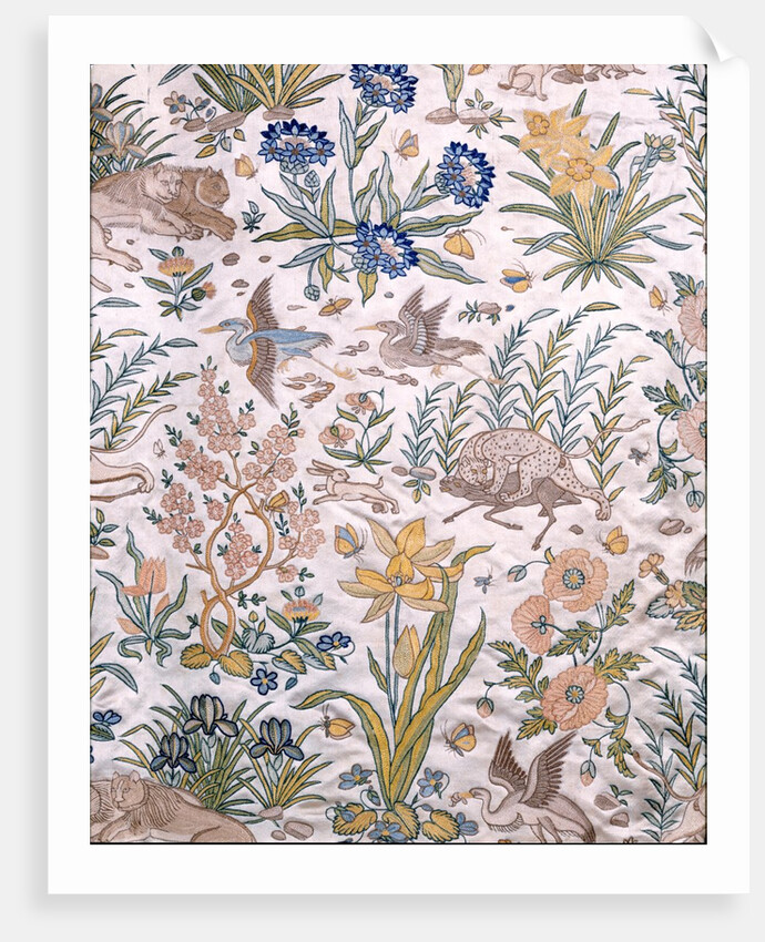 Fabric for hunting coat. India, Mughal period, early 17th century by Anonymous