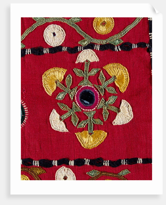 Man's sash, detail by Unknown