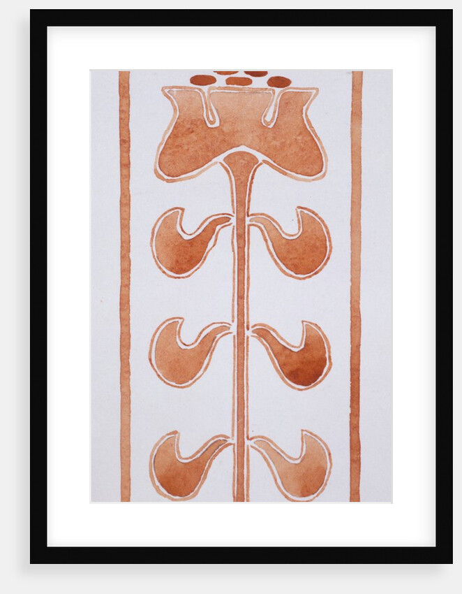 Detail from Designs for Furniture, Interior Decoration and Architecture by Waller & Sons