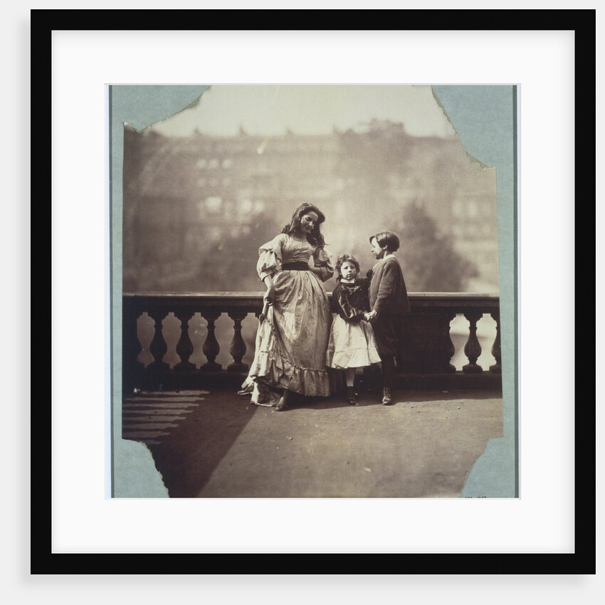 Clementina in her mother's dress by Lady Clementina Hawarden