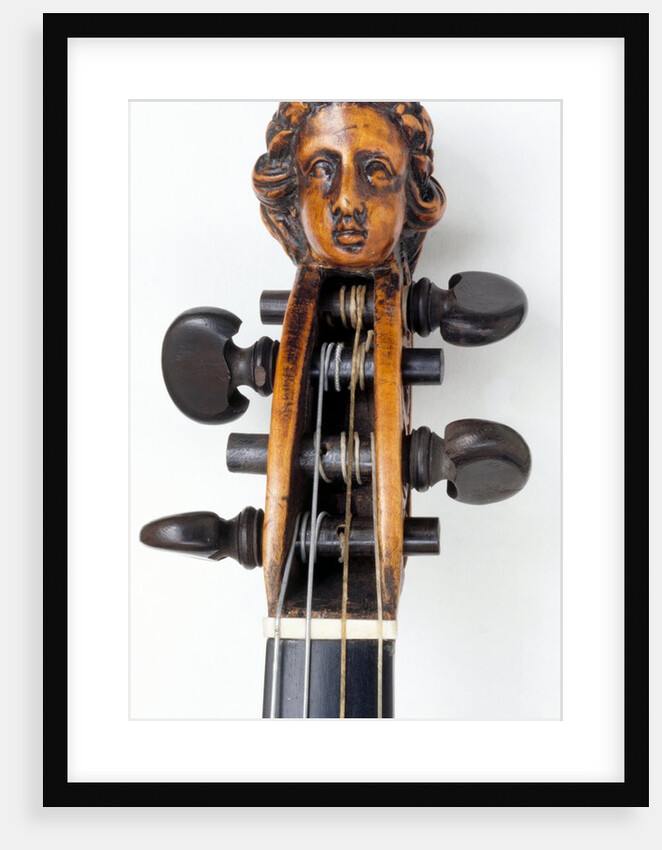Violin, detail by Anonymous