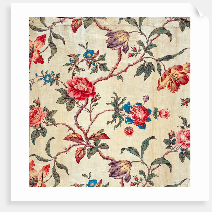 Floral pattern. England, mid-19th century by Unknown