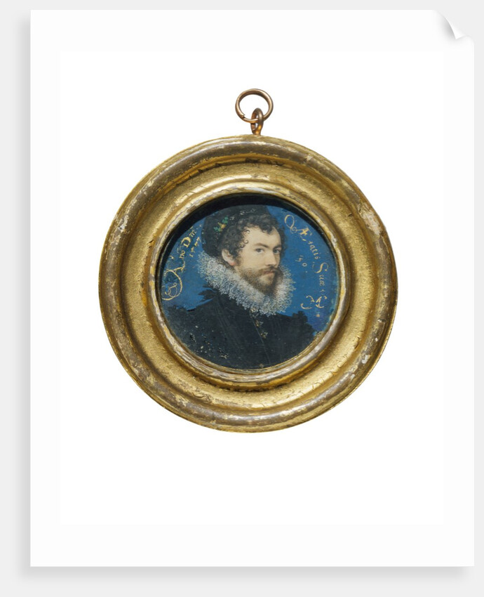 Self-portrait aged 30 by Nicholas Hilliard
