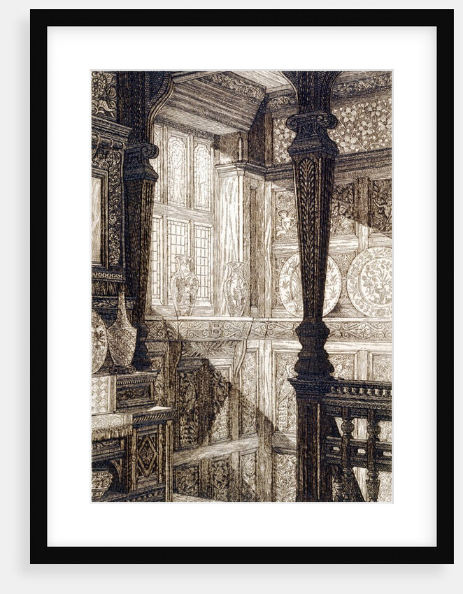 Landing and top of stairs by Anonymous