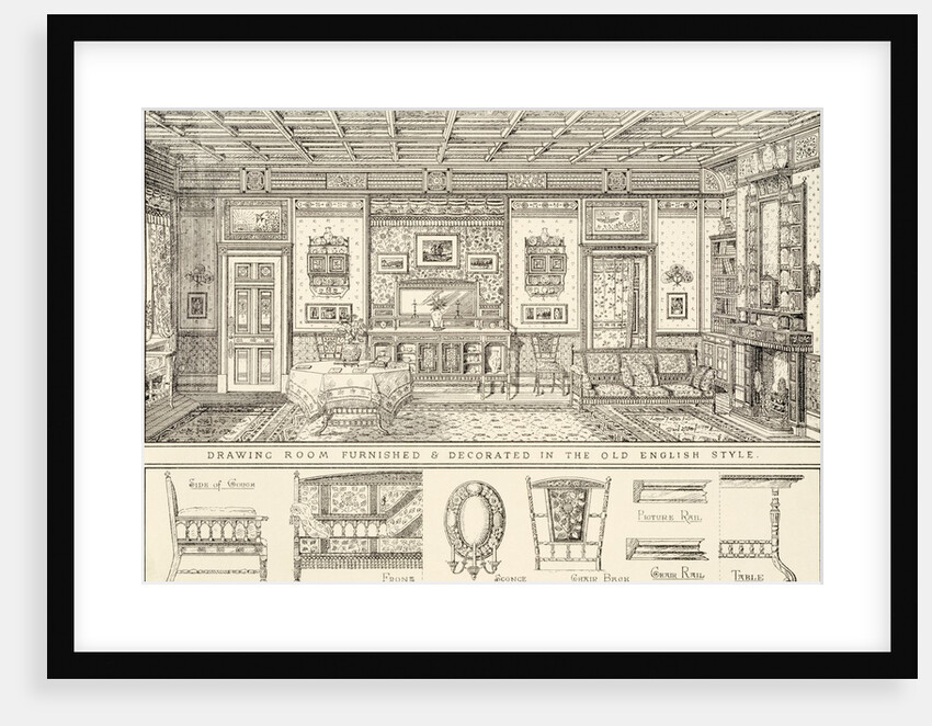 Drawing room by Anonymous