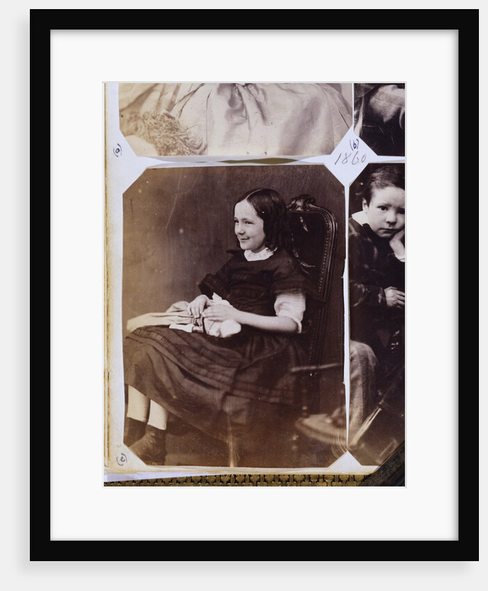 Girl seated, from Waterlow Family Album by Unknown