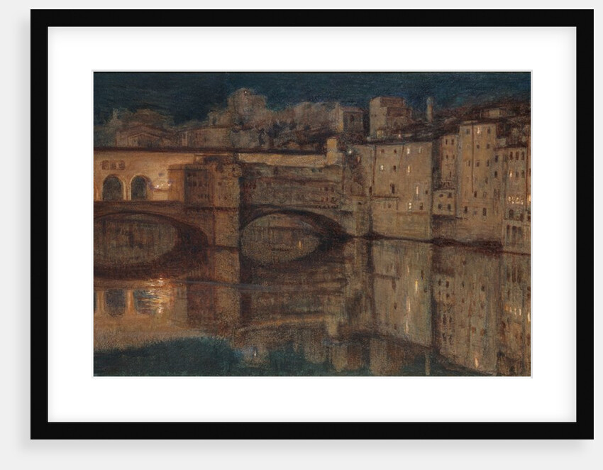 Ponte Vecchio, Florence by William Holman Hunt