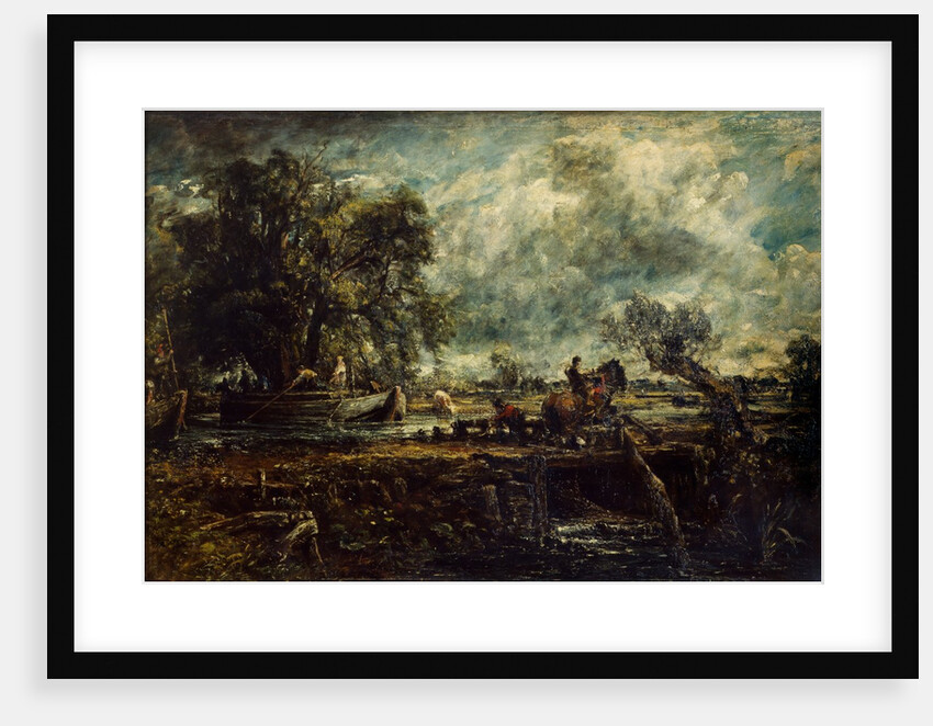 Study for The Leaping Horse by John Constable