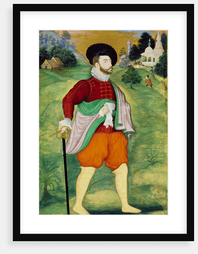 A European Traveller. India, late 16th century by Unknown