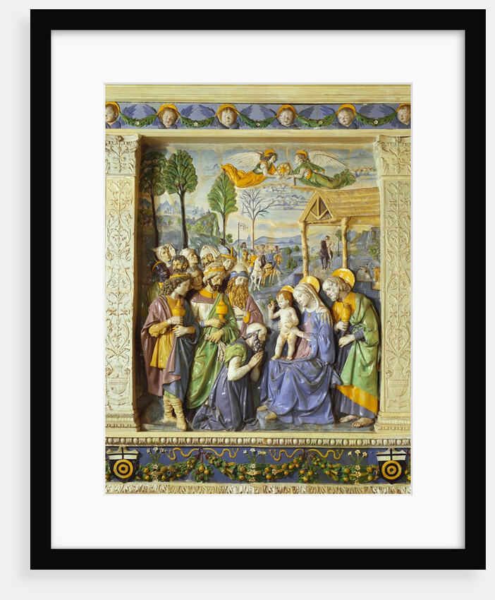 The Adoration of The Magi by Andrea Della Robbia