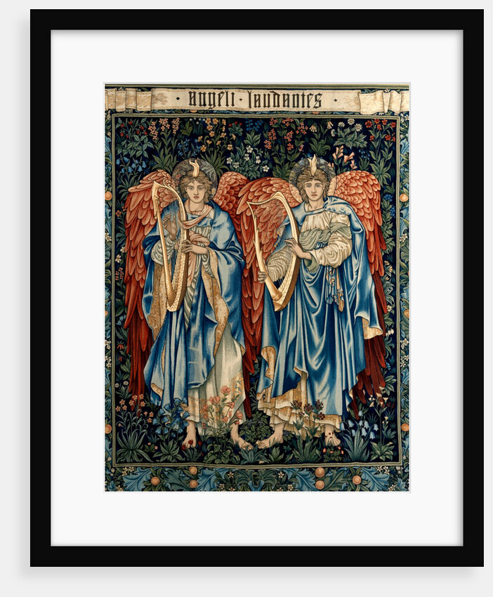 Angeli Laudantes by Edward Coley Burne-Jones
