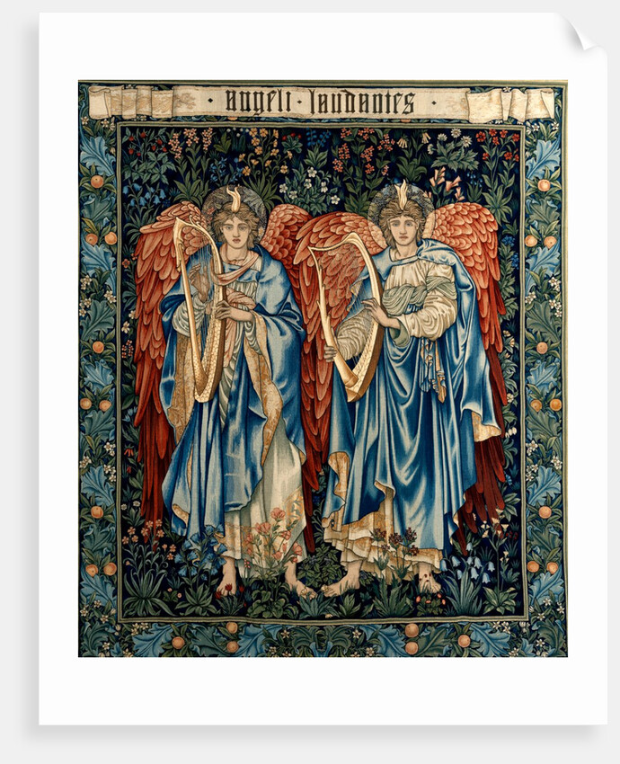 Angeli Laudantes by Edward Coley Burne-Jones