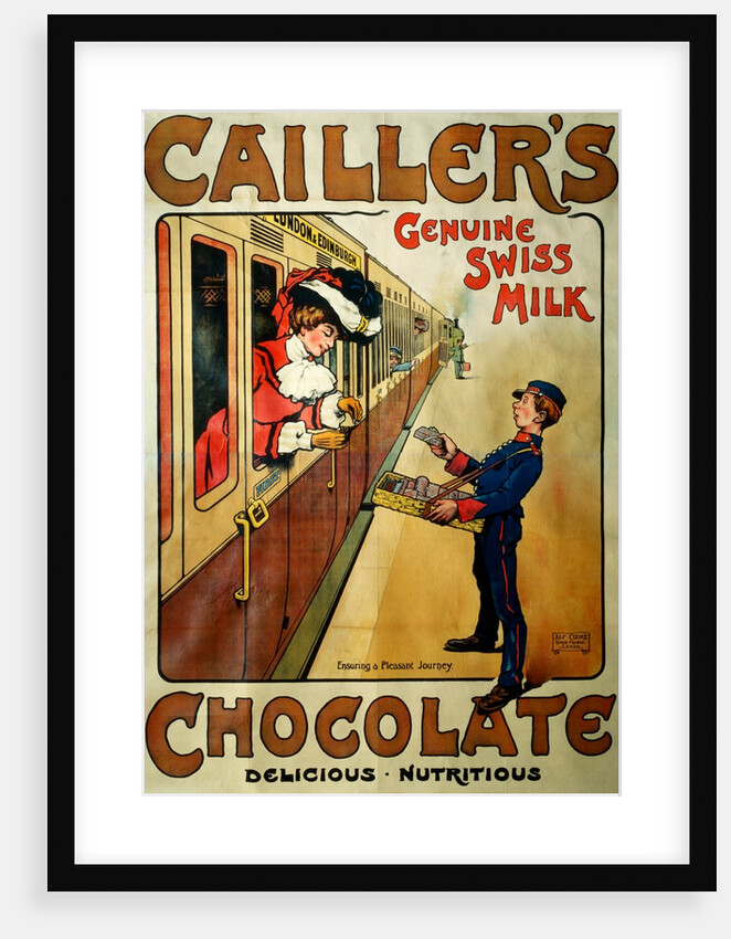 Cailler's Genuine Swiss Milk Chocolate by Ney