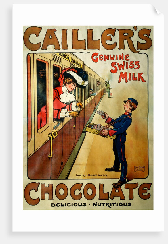 Cailler's Genuine Swiss Milk Chocolate by Ney
