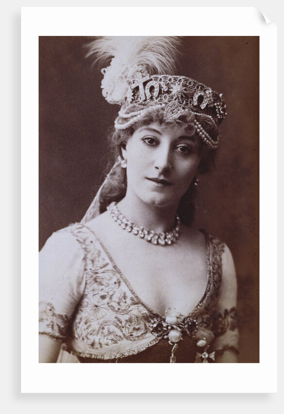 Kate Vaughan as Lalla Rookh at the Novelty Theatre by William Downey