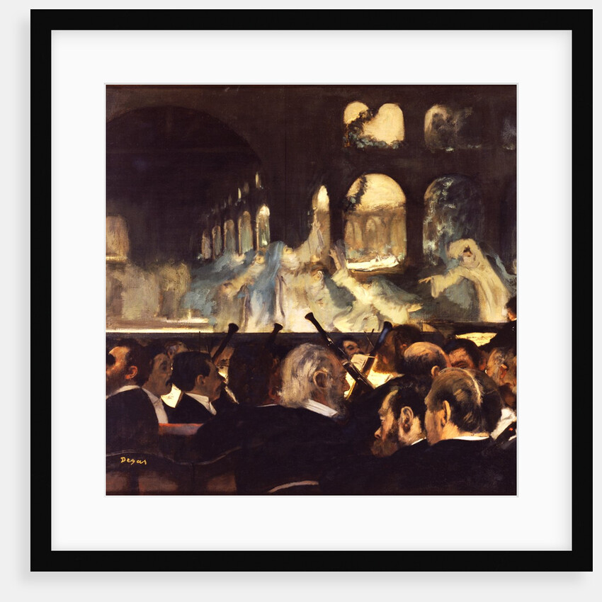 Ballet scene from Giacomo Meyerbeer`s Opera Roberto il Diavolo by Hilaire-Germain Edgar Degas