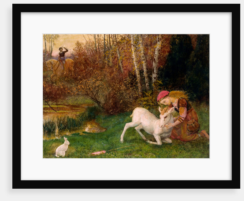 The White Hind by Arthur Hughes