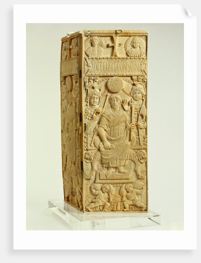 Consular diptych of Rufus Gennadius Probus Orestes. Rome, Italy, 530 by Anonymous