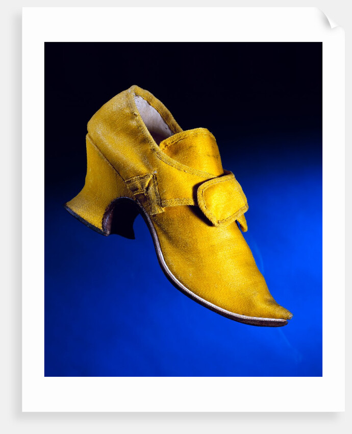 Woman's shoe. Britain, early 18th century by Unknown