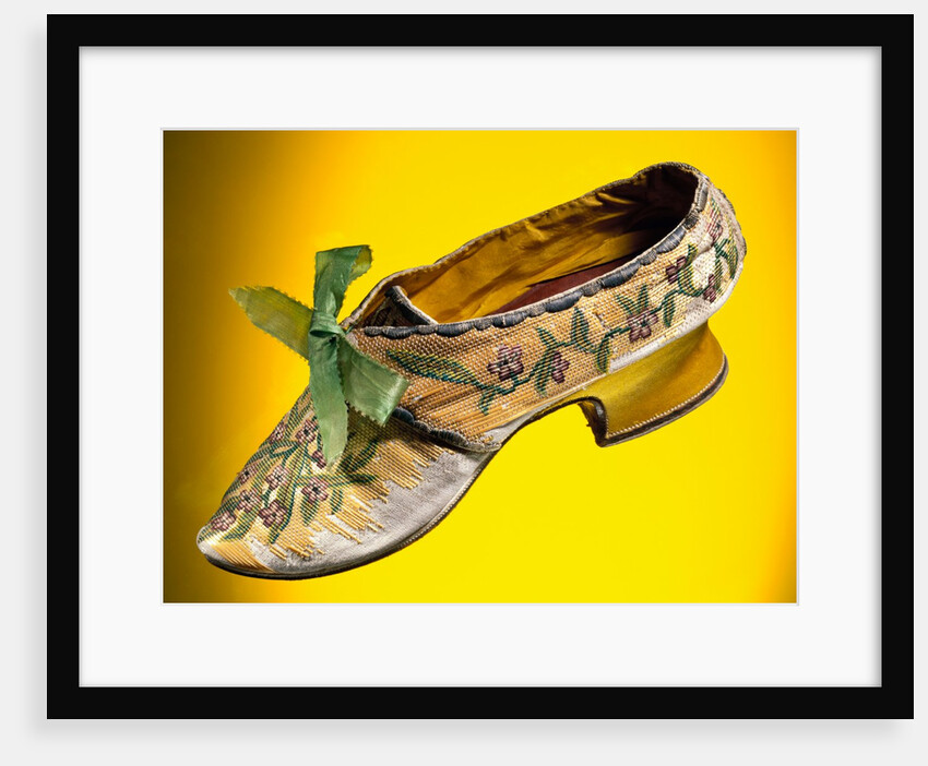 Woman's Shoe. England, mid-18th century by Unknown