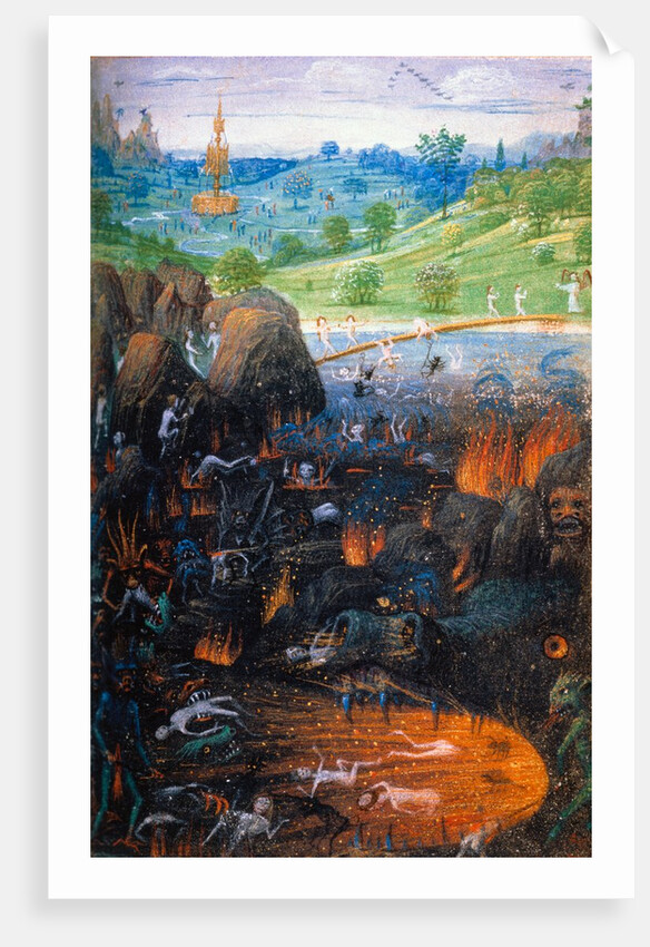 Hell's Mouth with Bridge to Paradise by Simon Marmion